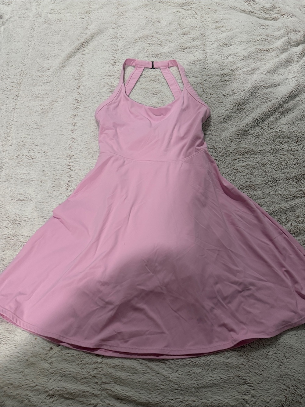 HALARA Pink Racerback Slip Dress